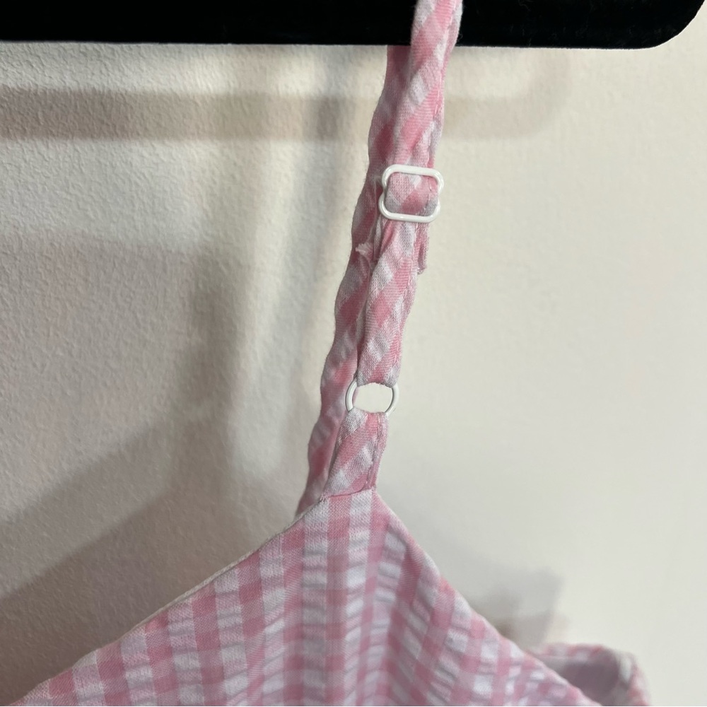 ARULA Pink Gingham Mini Dress - Picture 12 of 13